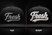 digitize 3d puff embroidery for caps and hats