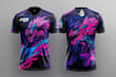 design sublimation football jersey