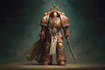 design custom warhammer 40k characters and illustrations