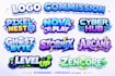 professional gaming and streamer logo design