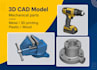 create 3d model using freecad
