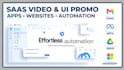 create saas promo videos and motion graphics