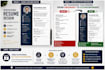 write a professional ats friendly resume and CV