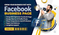 manage your facebook business page with SEO optimization