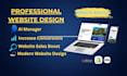 create ,design, sales boost  your website