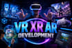 develop immersive VR ar xr experiences, games and simulations using unity