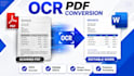 convert scanned PDF to editable word with ocr manually