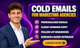 write personalized cold emails for marketing agencies to win clients