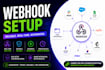 integrate apis webhooks and payment gateways