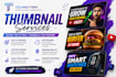 create modern, lifestyle, and travel vlog thumbnails