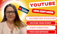 research and write engaging true crime youtube scripts