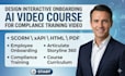 design interactive onboarding ai video course for compliance training video