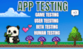 website testing app testing user testing beta testing game testing 12 app review