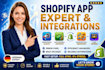 setup shopify app integration and automation workflow