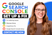 set up google search console fix indexing sitemap and crawl error issues