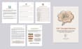 design therapy worksheets, workbooks, client resources in canva