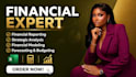 do financial reporting, analysis and modeling as a CPA