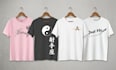 create t shirt mockup design