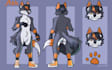 custom character sheet furry fursona oc reference sheet nsfw furry ref