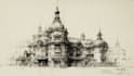 draw digital architectural sketches and illustrations