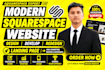 modern squarespace website design, development, redesign as a squarespace expert