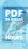 do fast PDF to excel data entry