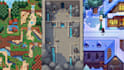 do top down pixel art tileset pixel game map asset 2d pixel background rpg maker