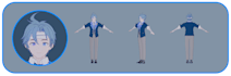 model a custom 3d anime character from your 2d design