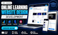 build professional course website, lms, learndash website