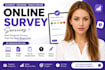 create online survey using google forms, typeform and surveymonkey