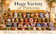 give you 7000 amigurumi crochet patterns