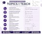 teach differential equations, geometry and trignometry