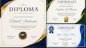 do certificate design diploma certificate  and editable certificate template