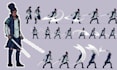 create pixel art character tileset pixel art animation pixel sprite sheet 16bit
