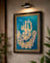 create islamic calligraphy resin art design