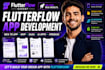 build flutterflow app, flutterflow mvp, saas, ai app, firebase app