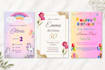 design creative birthday invitation card