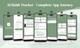 develop a flutter app with clean UI and firebase integration