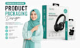design premium product packaging, box, pouch, label design
