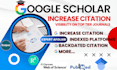 increase google scholar citation, scopus, researchgate h index research article