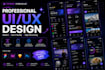 Do figma design, figma website ui ux design, figma app ui ux design by ...