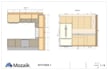 do kitchen cabinet with layout, 3d renders, elevation using mozaik software