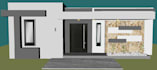 design a basic 3d house model