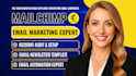 setup mailchimp email marketing campaign automations, email newsletter template