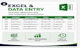 do accurate data entry, web research and copy paste