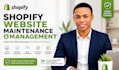 be your professional shopify virtual assistant maintenance and management
