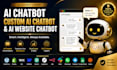 build ai chatbot custom ai chatbot ai website chatbot and ai assistant