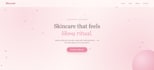 create an animated landing page with react and three js