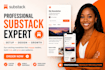setup substack account substack newsletter substack post substack management