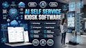 build self service kiosk software ai concierge showroom kiosk iot web mobile app